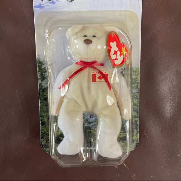 2 Collectible TY Beanie Babies Bears from McDonald's (Maple & Britannia) NIB - Picture 4 of 10